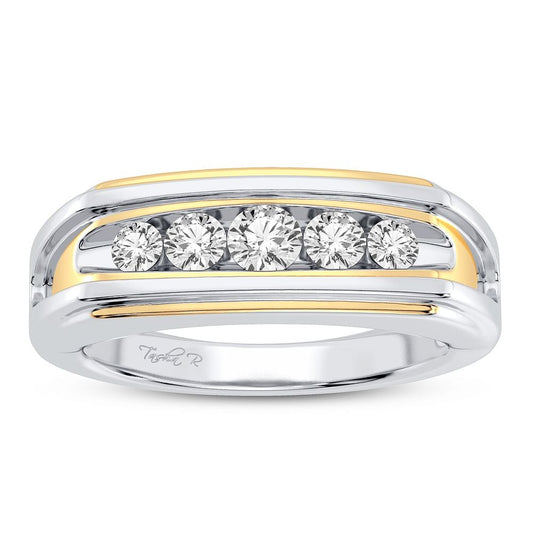 0.50 ct Men's Diamond Ring in 14K Gold