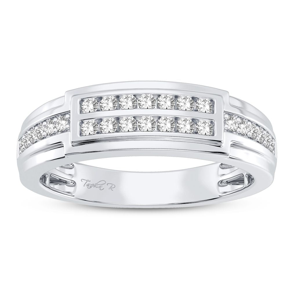 0.25 ct Men's Diamond Ring in 10K Gold