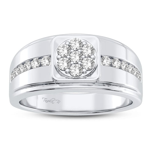 0.50 ct Men's Diamond Ring in 14K Gold