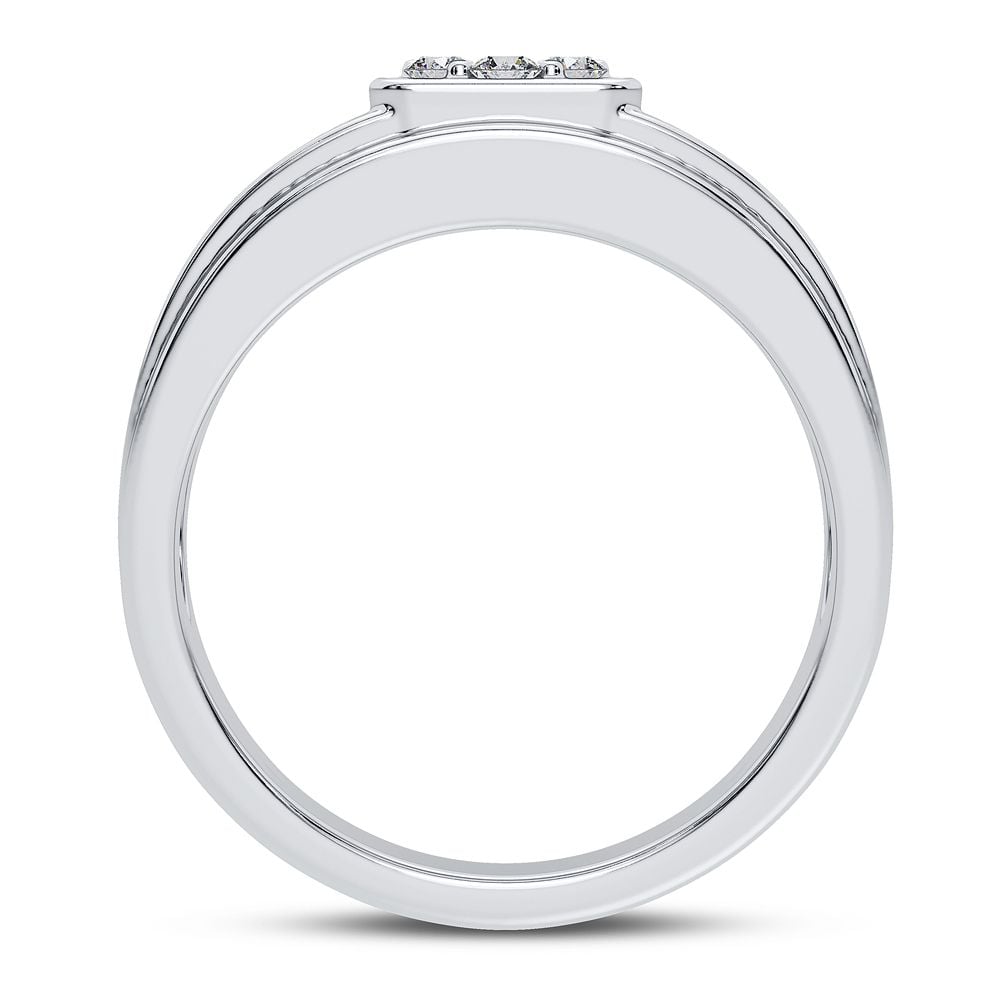 0.50 ct Men's Diamond Ring in 14K Gold