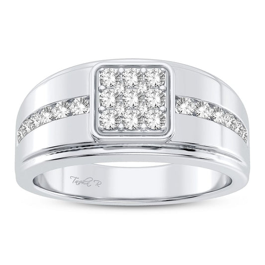 0.50 ct Men's Diamond Ring in 14K Gold