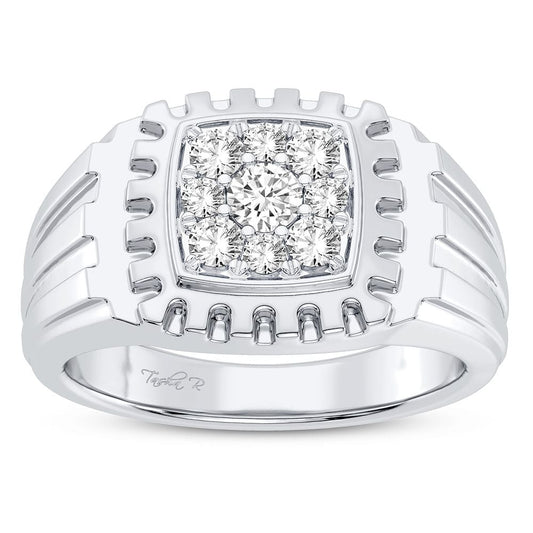 0.50 ct Men's Diamond Ring in 14K Gold