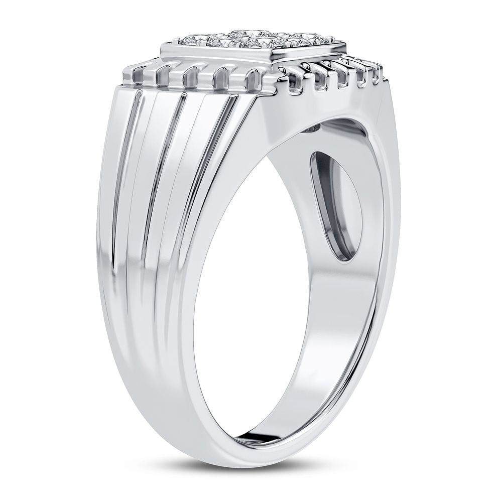 0.50 ct Men's Diamond Ring in 14K Gold