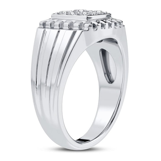 0.50 ct Men's Diamond Ring in 14K Gold