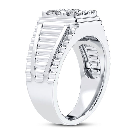 1.00 ct Men's Diamond Ring in 14K Gold