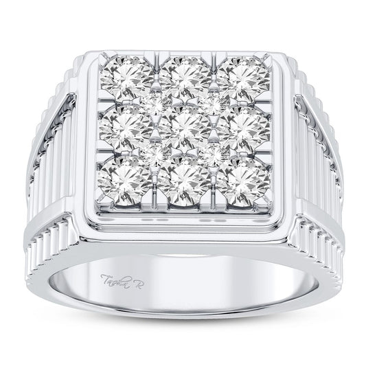 2.00 ct Men's Diamond Ring in 14K Gold