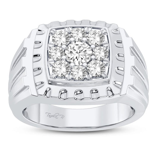 1.00 ct Men's Diamond Ring in 14K Gold