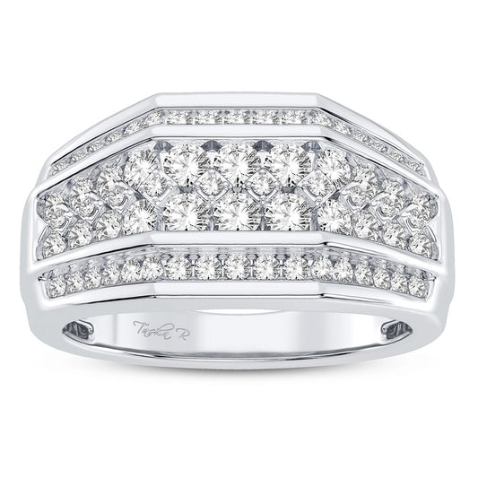 1.00 ct Men's Diamond Ring in 14K Gold