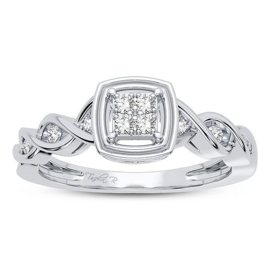 0.13 ct Diamond Ring in 10K Gold
