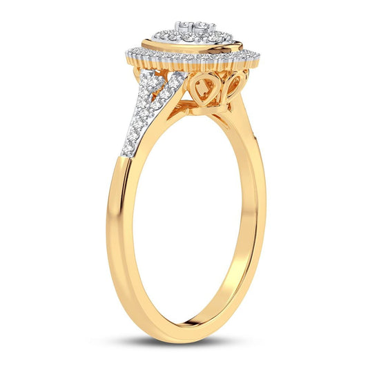 0.25 ct Diamond Ring in 10K Gold