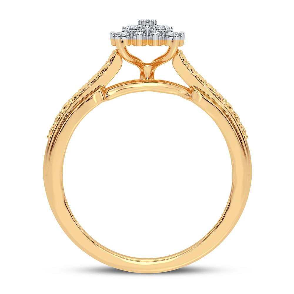 0.20 ct Diamond Ring in 10K Gold