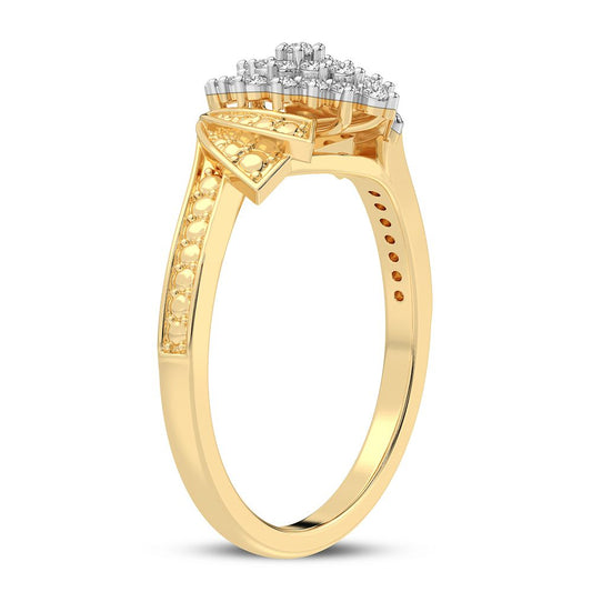 0.20 ct Diamond Ring in 10K Gold