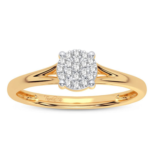 0.06 ct Diamond Ring in 10K Gold