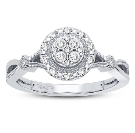 0.10 ct Diamond Ring in 10K Gold