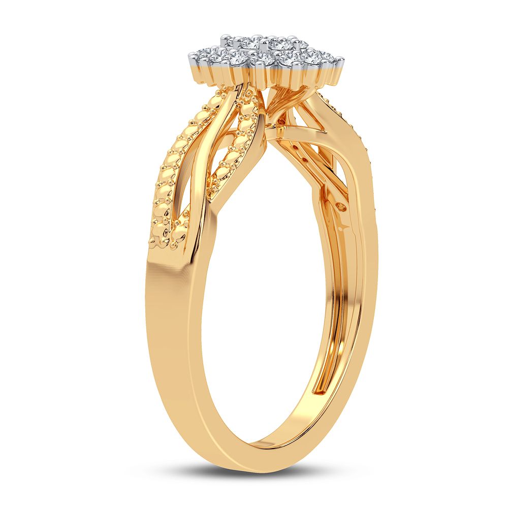 0.20 ct Diamond Ring in 10K Gold