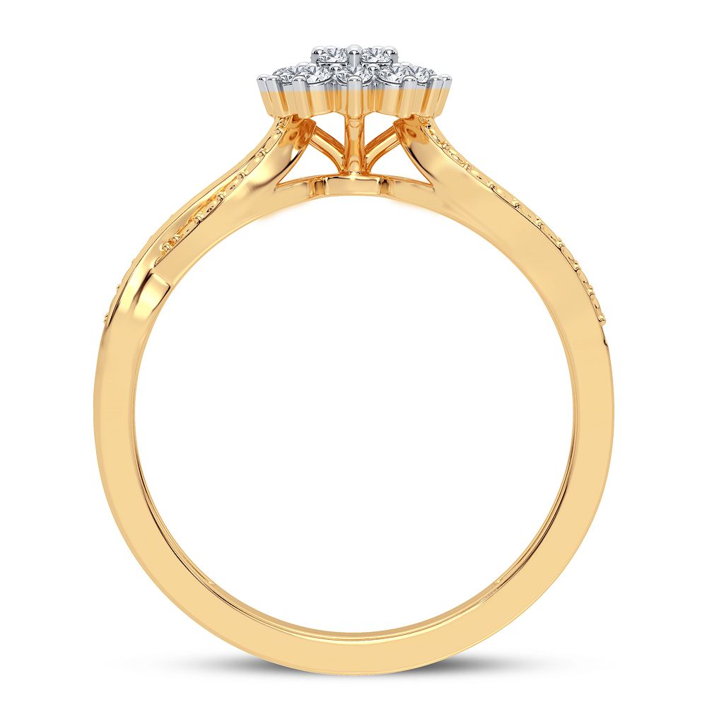 0.20 ct Diamond Ring in 10K Gold