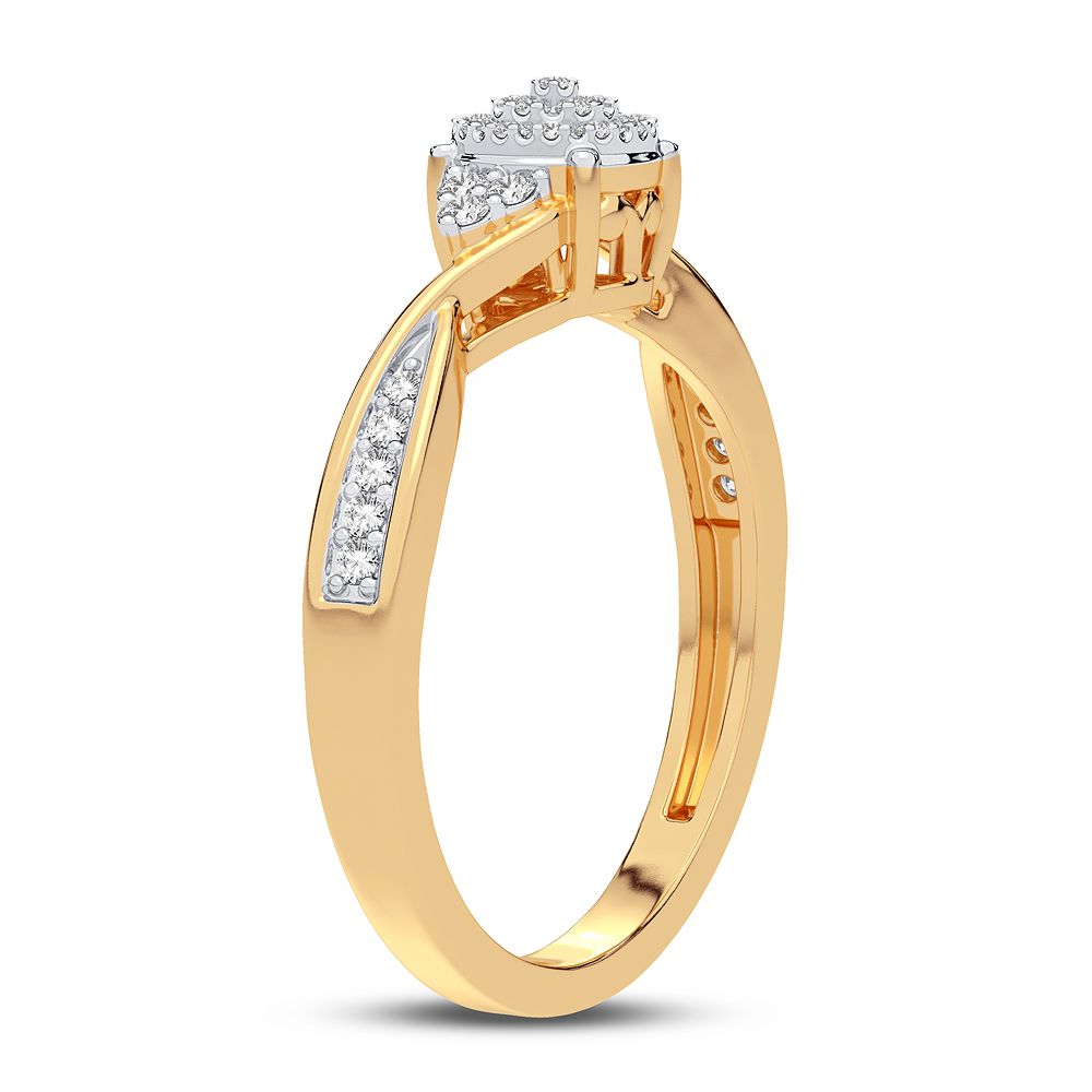 0.15 ct Diamond Ring in 10K Gold