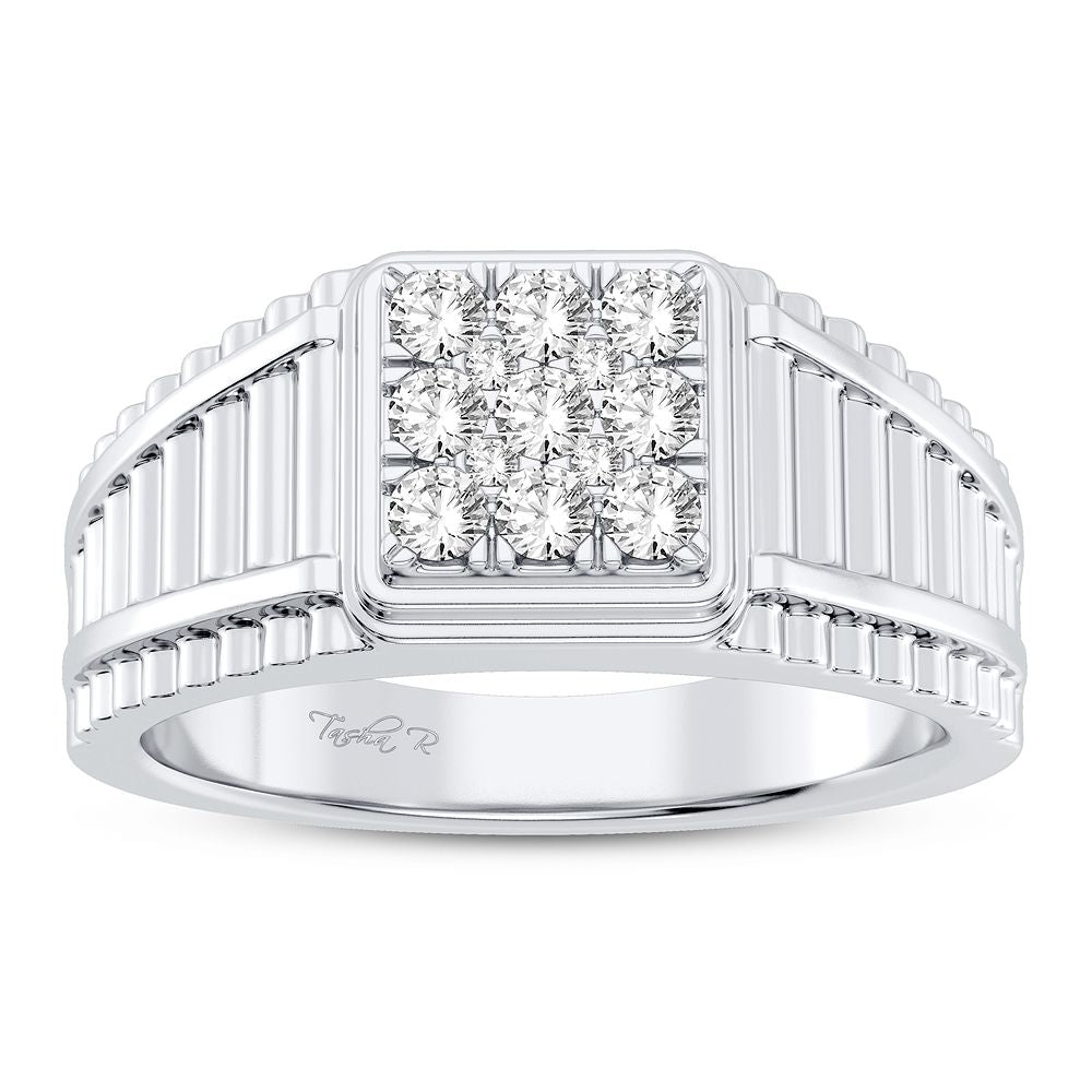 0.50 ct Men's Diamond Ring in 14K Gold