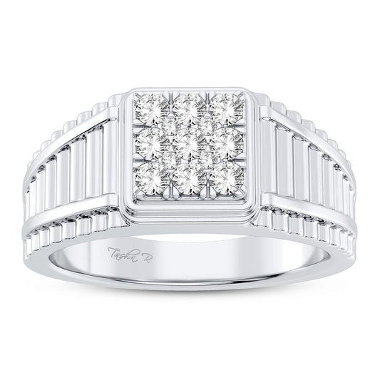 0.50 ct Men's Diamond Ring in 14K Gold