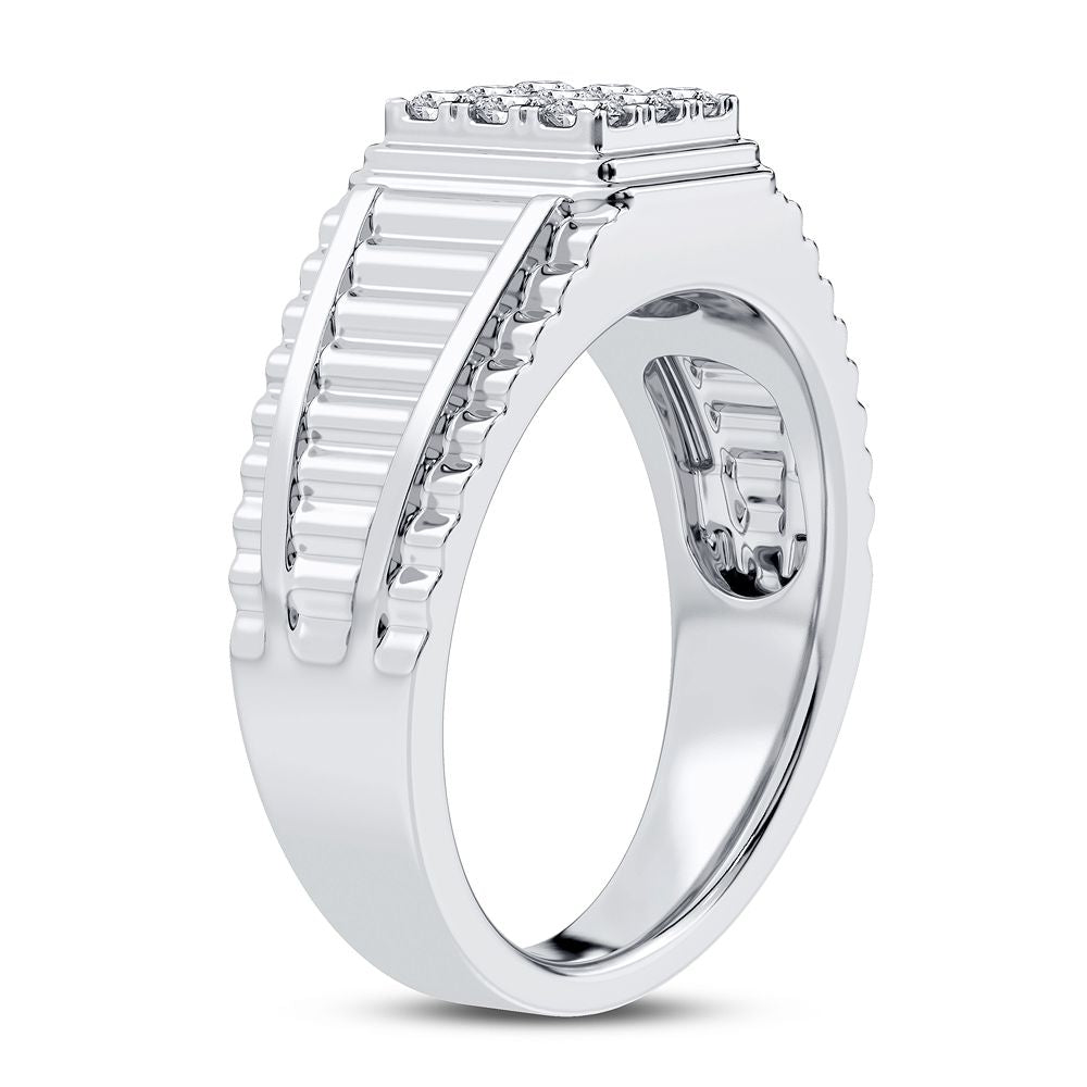 0.50 ct Men's Diamond Ring in 14K Gold