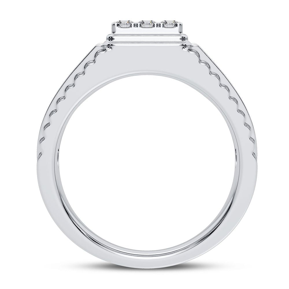 0.50 ct Men's Diamond Ring in 14K Gold