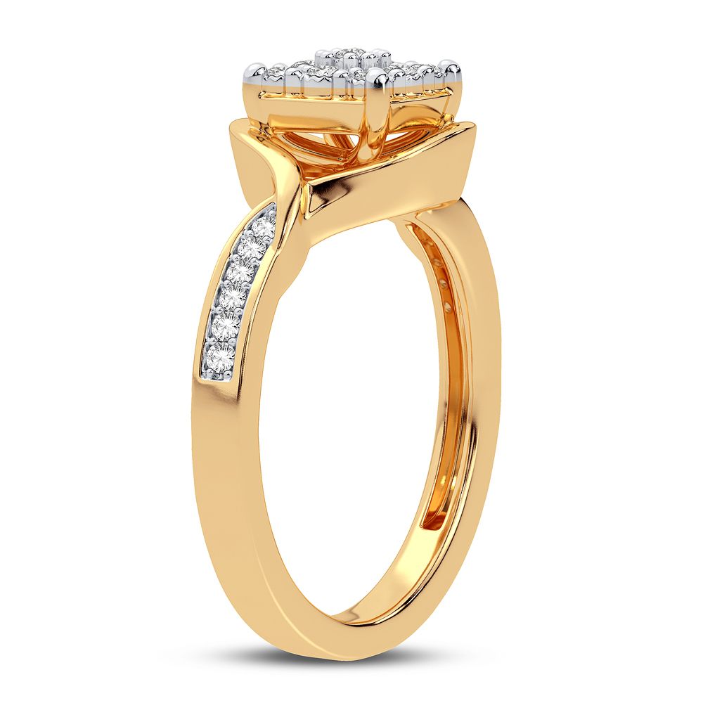 0.10 ct Diamond Ring in 10K Gold