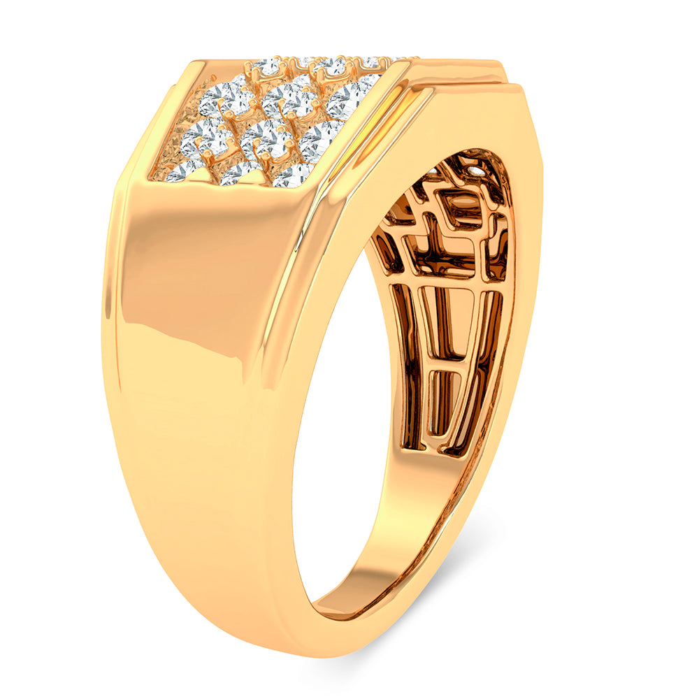 1.00 ct Men's Diamond Ring in 14K Gold