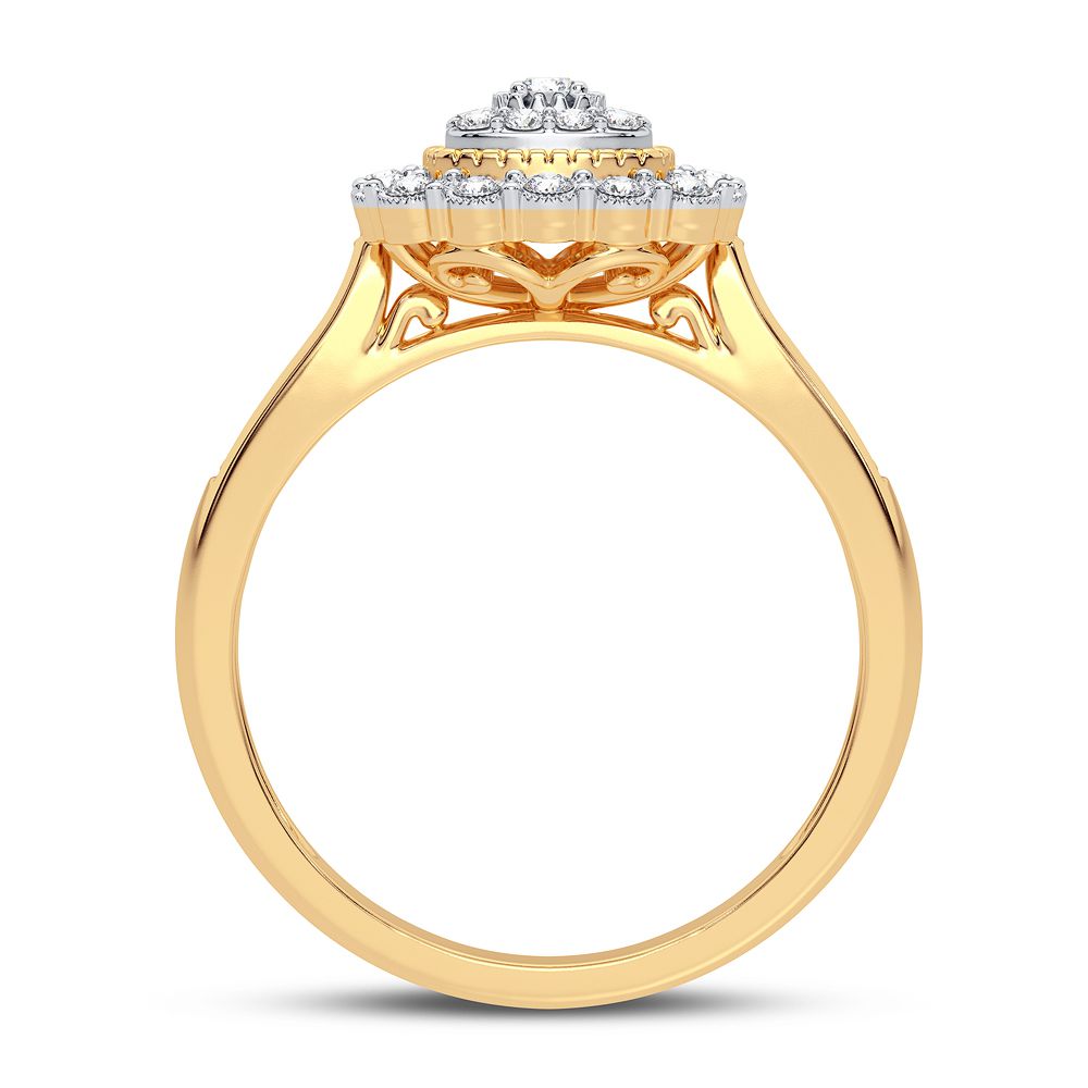 0.20 ct Diamond Ring in 10K Gold
