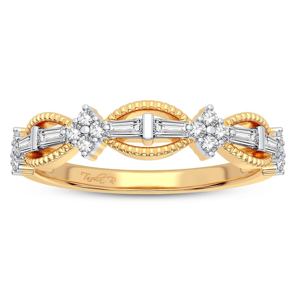 0.20 ct Diamond Band in 10K Gold