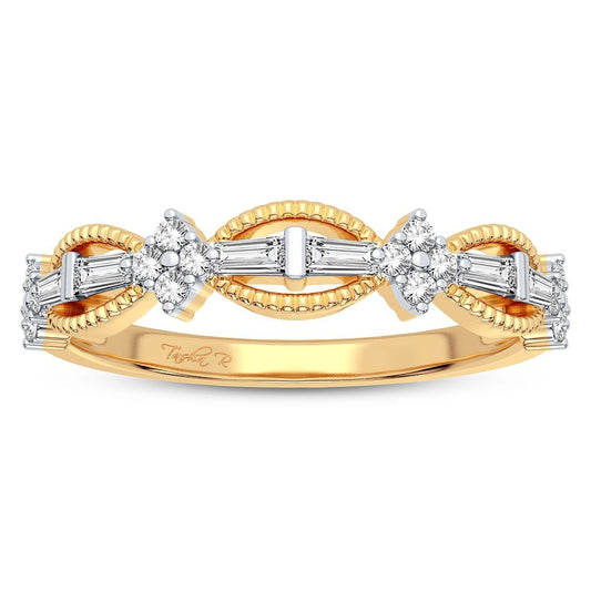 0.20 ct Diamond Band in 10K Gold