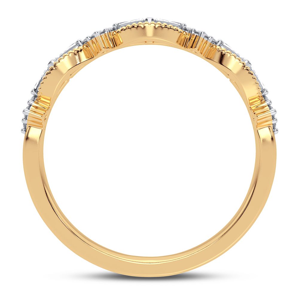 0.20 ct Diamond Band in 10K Gold