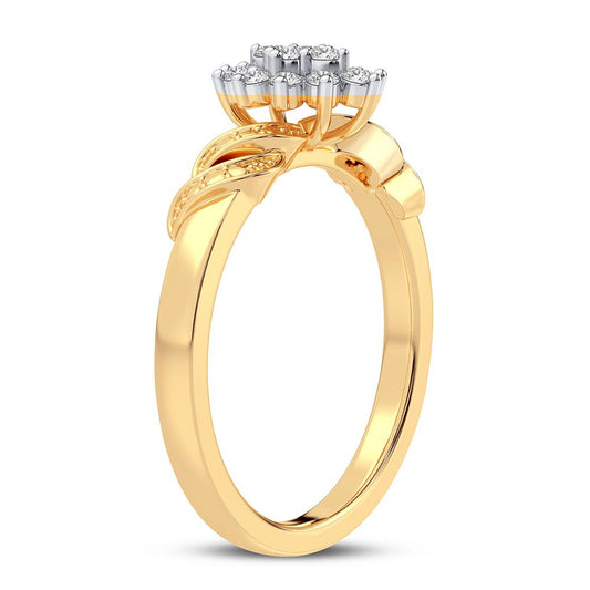 0.20 ct Diamond Ring in 10K Gold