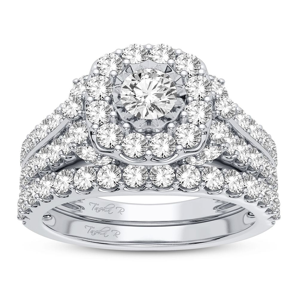 2.00 ct Diamond Bridal Ring in 10K Gold