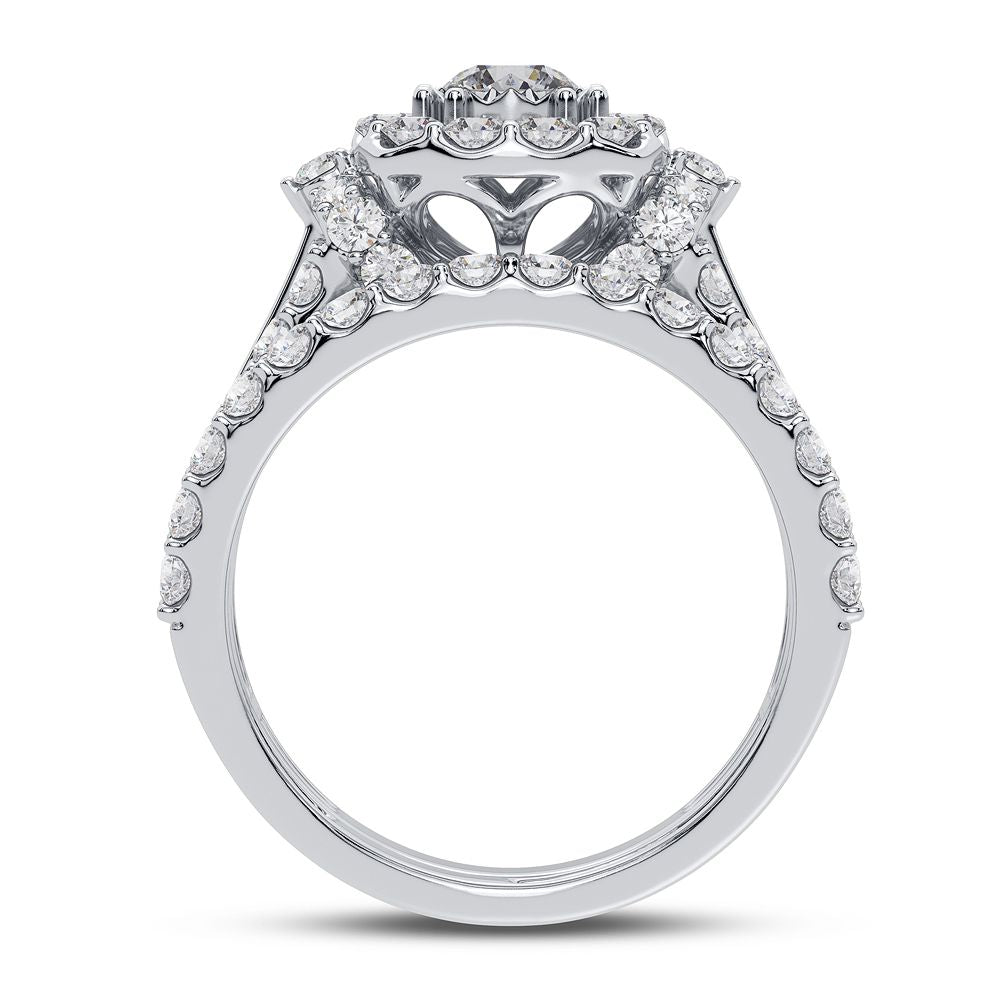 2.00 ct Diamond Bridal Ring in 10K Gold
