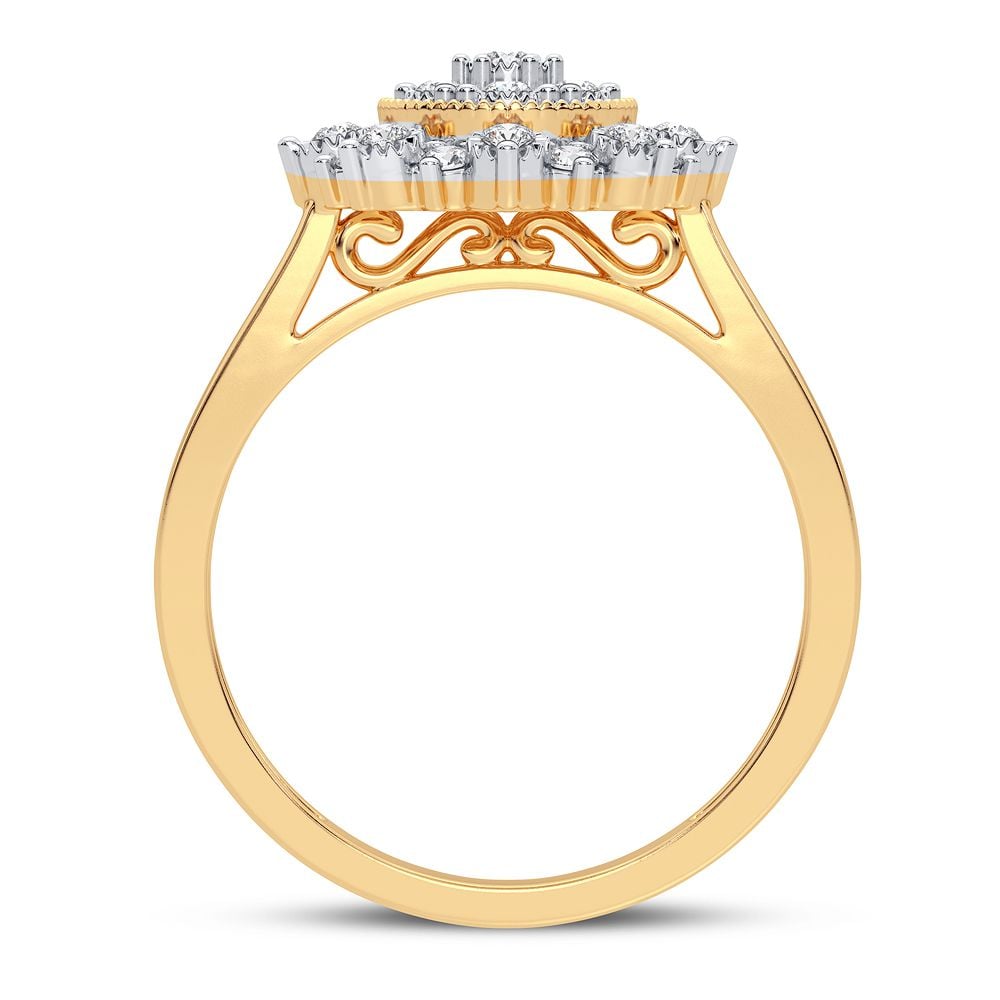 0.20 ct Diamond Ring in 10K Gold