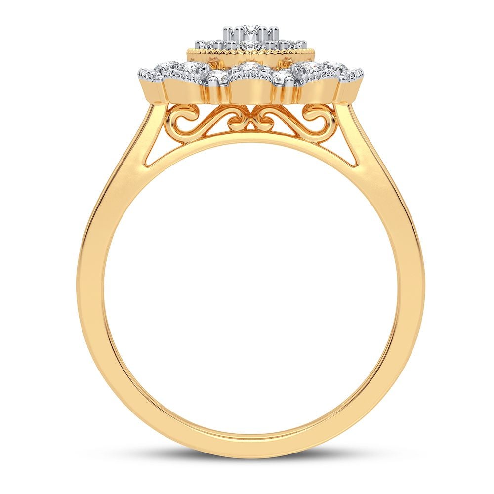 0.20 ct Diamond Ring in 10K Gold