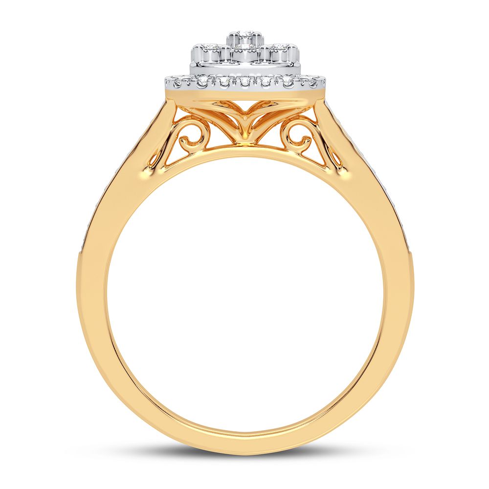0.20 ct Diamond Ring in 10K Gold