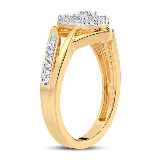 0.10 ct Diamond Ring in 10K Gold