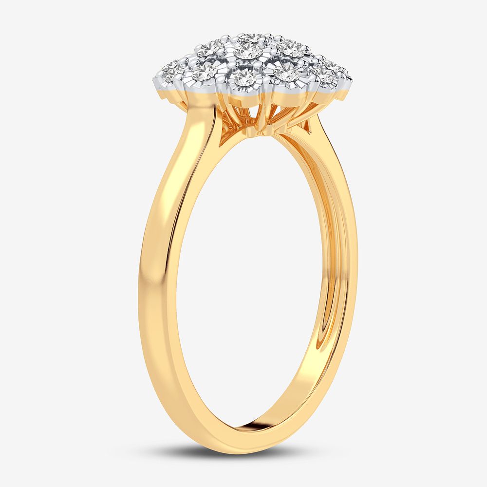 0.11 ct Diamond Ring in 10K Gold