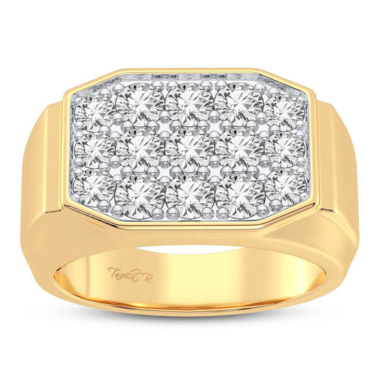 2.00 ct Men's Diamond Ring in 14K Gold