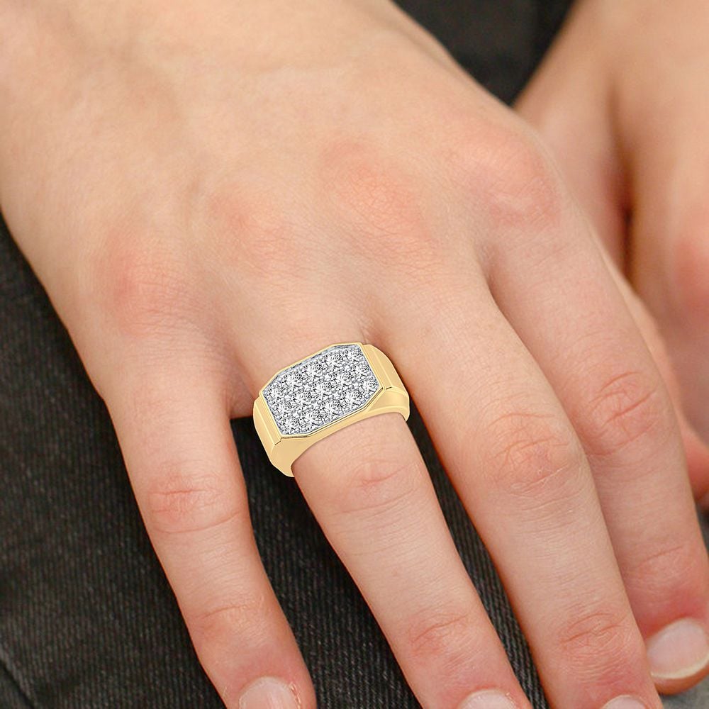 2.00 ct Men's Diamond Ring in 14K Gold