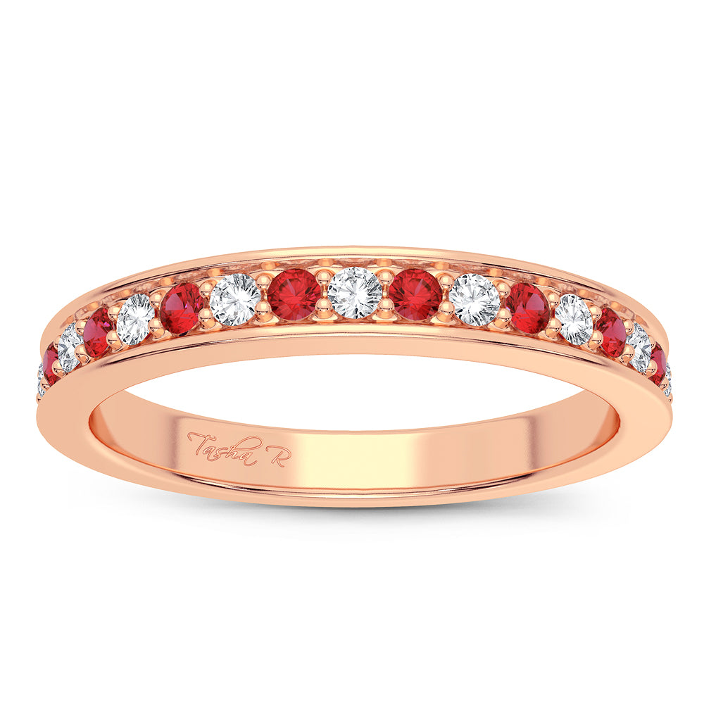 0.12 ct Diamond Band in 14K Gold