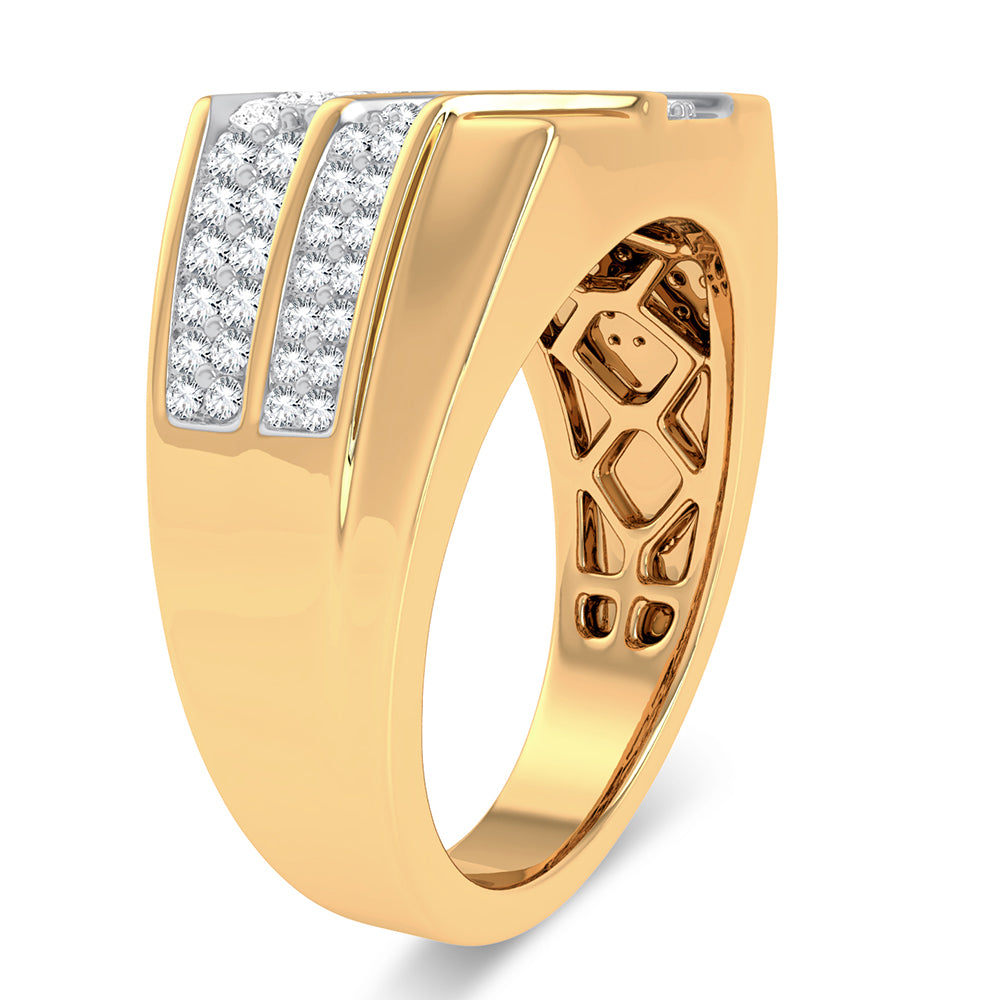 1.00 ct Men's Diamond Ring in 14K Gold