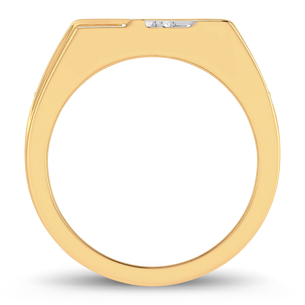 1.00 ct Men's Diamond Ring in 14K Gold