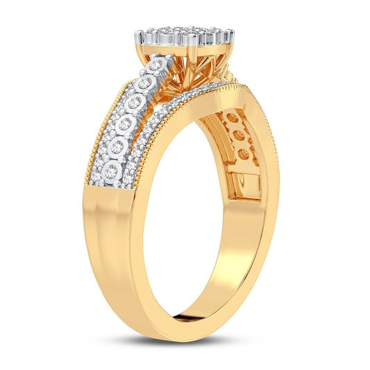 0.20 ct Diamond Ring in 10K Gold