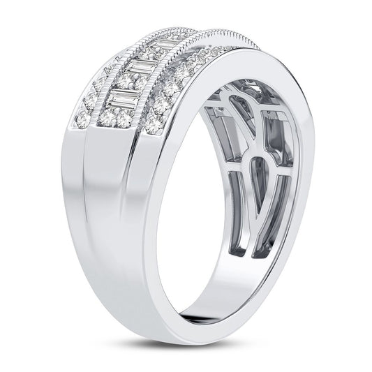 0.75 ct Diamond Band in 14K Gold