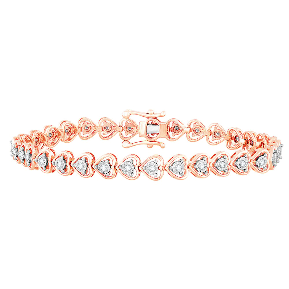 0.50 ct Diamond Bracelet in 10K Gold
