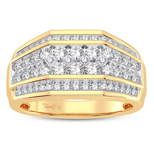 1.00 ct Men's Diamond Ring in 14K Gold