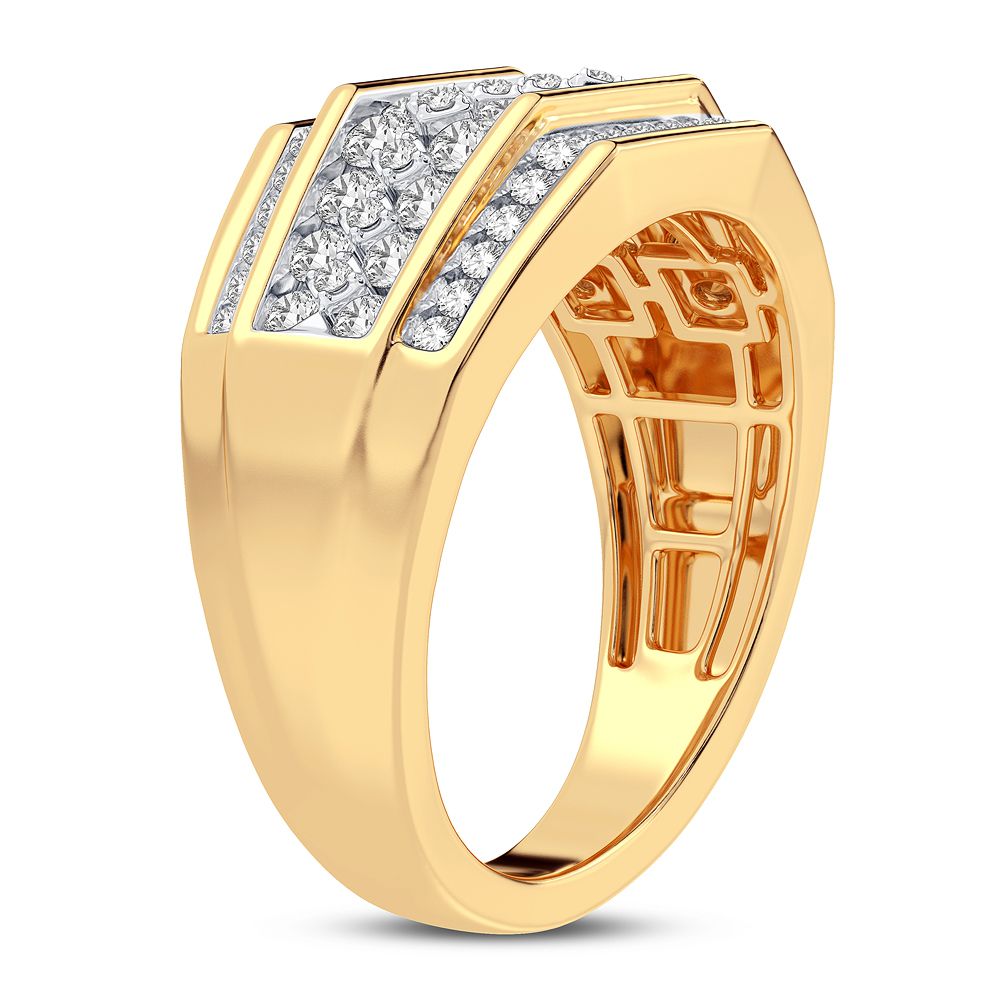1.00 ct Men's Diamond Ring in 14K Gold