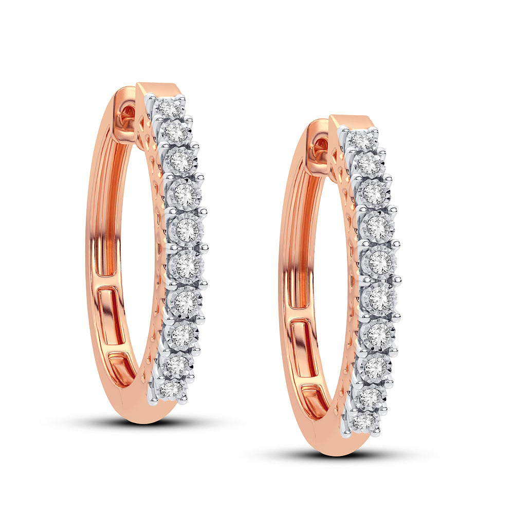 0.40 ct Diamond Earrings in 14K Gold